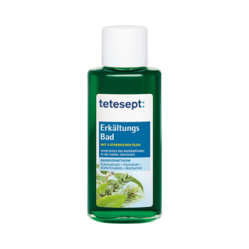 tetesept Badekosmetikum Erkältungbad, mit Eukalyptus-, Thymian,- Kiefernnadel- und Rosmarinöl